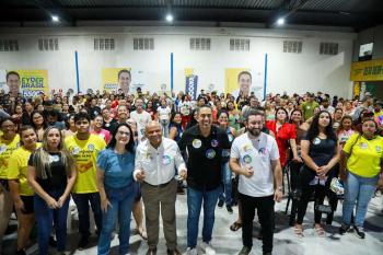 Campanha de Eyder Brasil cresce em Porto Velho e arrasta multidões de apoiadores