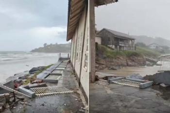 Tsunami meteorológico: entenda o evento raro e rápido que atingiu SC