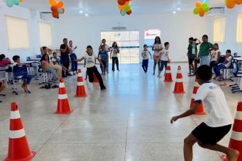 Agosto Verde:Secretaria Municipal de Desenvolvimento Social promove gincana para crianças do SCFV 