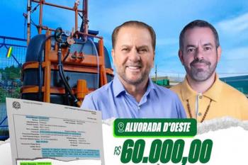 Deputado Cirone Deiró destina recursos para associação rural de Alvorada do Oeste