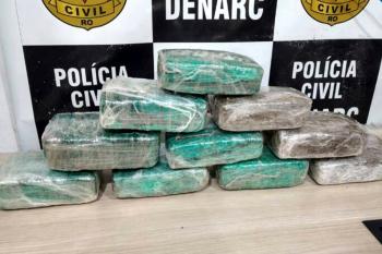 Operação Protetor das Fronteiras apreende 10 kg de Skunk