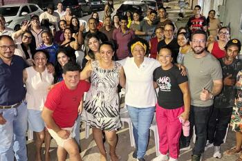 Sílvia Cristina intensifica agenda em Porto Velho e destaca adesões: “A capital abraça a nossa campanha”