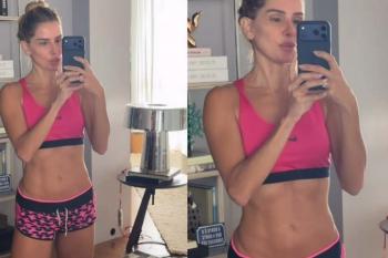 Deborah Secco expõe abdômen trincado após treino pesado