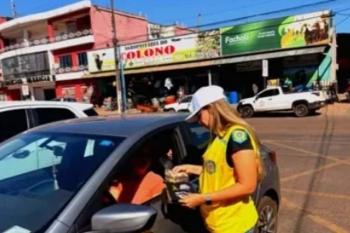 Cacoal realiza ação educativa pelo Dia do Motorista e prepara programação para motociclistas