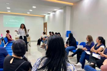 Agentes Comunitários de Saúde participam de oficina sobre incentivo à amamentação
