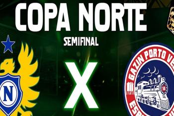 Nacional FC x Gazin Porto Velho: semifinal da Copa Norte será decidida em jogo único na Arena da Amazônia