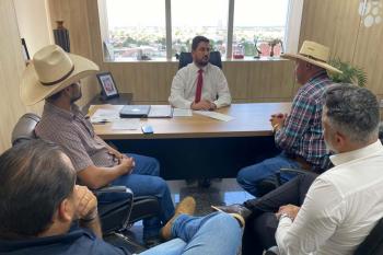 Jean Mendonça discute apoio à EXPOBRAS 2026 e sinaliza articulação por recursos para Nova Brasilândia do Oeste