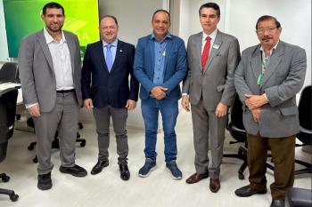 Deputado Pedro Fernandes articula avanços na regularização fundiária do Vale do Jamari em reunião no INCRA, em Brasília