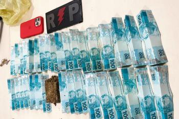 Polícia Militar apreende droga e dinheiro durante abordagem em Ji-Paraná