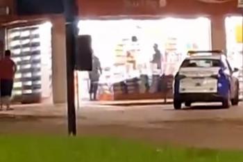 Homem é preso dentro de farmácia com mais de R$ 1 mil em dinheiro após arrombamento
