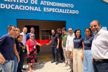 Deputado Laerte Gomes participa da inauguração das novas instalações da Apae de Ji-Paraná