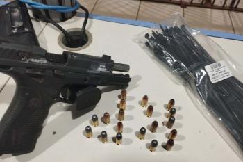 PM prende quatro suspeitos por extorsão, sequestro e porte ilegal de arma
