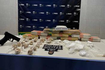 PM apreende mais de 10 kg de drogas e prende dois suspeitos por tráfico 