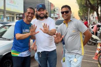 Luis Fernando percorre a Região do Café ao lado de Adailton Fúria em agenda de campanha