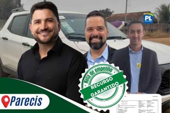 Emenda de R$ 155 mil do deputado Jean Mendonça garante novo veículo para a Atenção Básica de Saúde em Parecis