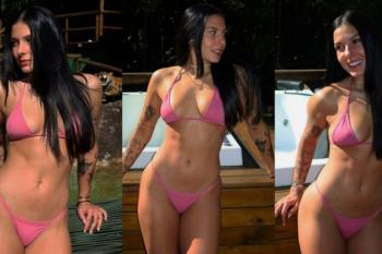 Ana Castela surpreende ao surgir de biquíni fininho: 