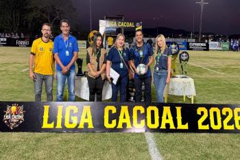 Cássio Góis fortalece o esporte e apoia a Liga Cacoal de Futebol Society com investimento