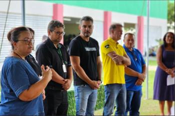 Deputado Federal Thiago Flores inaugura Escola do Reúso no IFRO de Vilhena