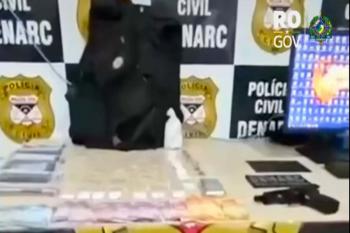 Polícia Civil apreende mais de 120 porções de drogas em ação do Denarc