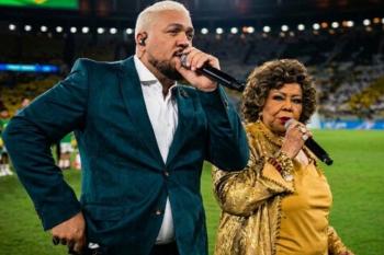 Web detona apresentação de Alcione e Belo durante Hino Nacional