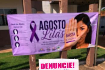 “Tenda Lilás” da Semas leva ação de prevenção e combate à violência contra a mulher ao distrito Nova Estrela