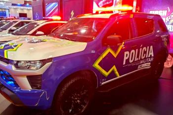 Viaturas blindadas adquiridas pelo governo de Rondônia são expostas em evento internacional de segurança