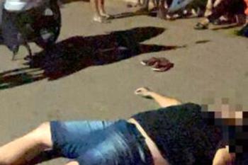 Colisão frontal entre motocicletas deixa três feridos na zona leste