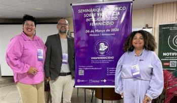 MPRO apresenta Mapa da Violência doméstica em seminário sobre feminicídio na Fiocruz em Manaus