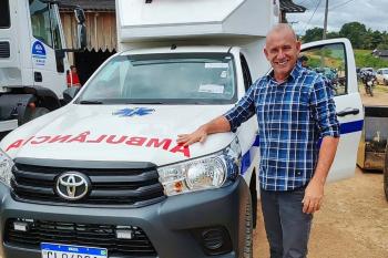 Nova Mamoré receberá terceira ambulância destinada pelo deputado Ezequiel Neiva