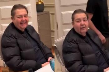 “Pretendentes, mandem um alô”: Faustão brinca ao celebrar os 18 anos do filho caçula