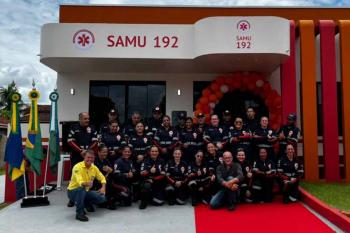 Deputado Luizinho Goebel participa da inauguração do novo prédio do SAMU em Machadinho do Oeste