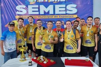 Equipe da Saúde vence a Semes por 3 a 2 e conquista a Copa do Servidor Municipal de Vilhena
