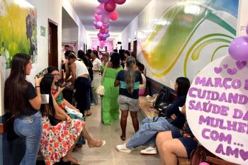 Centro de Saúde da Mulher Ceci Cunha realiza ação do Março Lilás e contabiliza mais de 460 atendimentos 