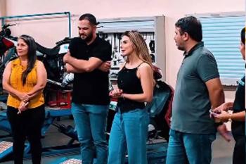 Prefeitura em parceria com o SENAI dá início ao curso de Mecânico de Motocicletas