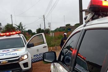 PM é acionada após rapaz agredir esposa diante da filha dela