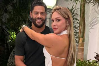 Hulk se declara para ex-sobrinha, hoje sua mulher, e limita comentários para evitar críticas