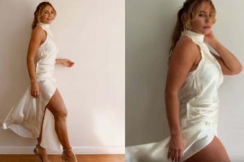 Paolla Oliveira usa vestido com superfenda e fãs se derretem: 
