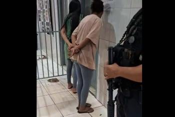 Duas mulheres são presas tentando entrar com drogas em presídio