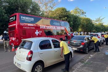 Parceria entre Detran-RO, PRF e Fhemeron marca o Dia do Motorista com ação de conscientização
