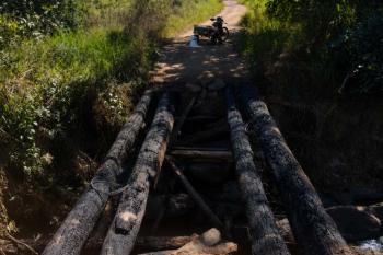 Pontes são incendiadas na zona rural do município de Governador Jorge Teixeira