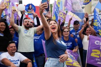 Cristiane Lopes é a deputada federal mais votada do Podemos e garante reeleição