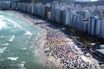 SP: Defesa Civil emite alerta extremo de temporal no Guarujá