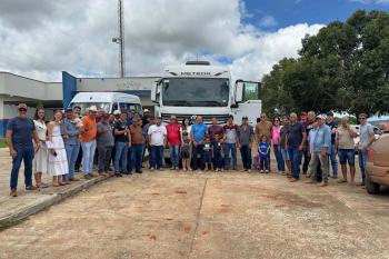 Recursos assegurados por Cirone garantem aquisição de caminhão e de novos implementos agrícolas