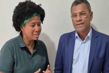 Presidente Almir José se reúne com deputada Sílvia Cristina para tratar do reenquadramento de servidores NA e NI 