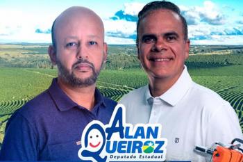 Alan Queiroz destina R$ 56,3 mil para equipamentos agrícolas e reforça apoio a produtores rurais