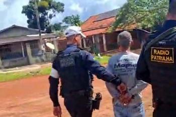 Homem condenado a 16 anos por estupro de vulnerável é preso pela PTRAN