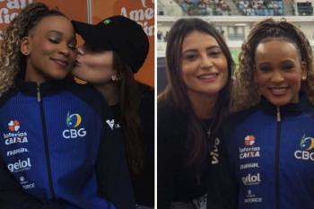 Assessoria de Rebeca Andrade se pronuncia após rumores de namoro