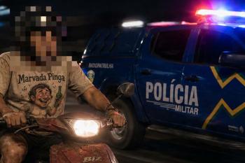Polícia Militar prende condutor embriagado após manobras perigosas