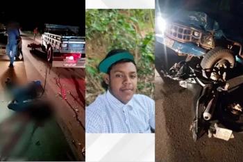 Motociclista morre ao colidir contra F4000 na RO 010 em Nova Brasilandia