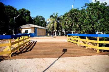 Nova ponte garante mais segurança para quem frequenta o Skate Parque